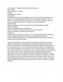 EFECTOS DE LA PRESION ATMOSFERICA EN BOTELLAS