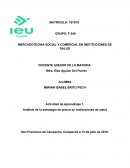 Análisis de la estrategia de precio en instituciones de salud