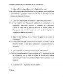 Proyecto de presupuesto General de la República Honduras