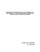 Plan de negocios CREACIÓN DE UN CENTRO INFANTIL