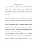 ESTILOS DE APRENDIZAJE