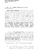 Demanda de incumplimiento de contrato de obra