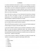 La violencia. La desesperanza aprendida