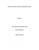 Solución de conflictos en equipos interdisciplinarios de trabajo