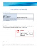 Diseño de un sistema de calidad