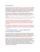 Retos profesionales del administrador financiero