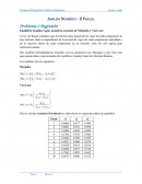 Problemas de Análisis Numérico