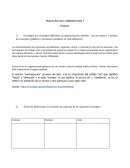Repaso del curso Administración