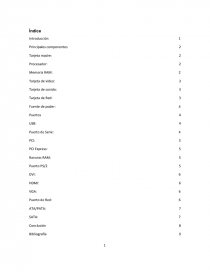 Componentes de la Computadora. Página 1