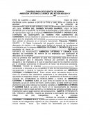 Convenio de descuento de nomina