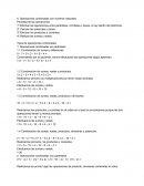 Operaciones combinadas