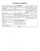 Formulario estadistica