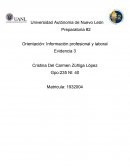 Preparatoria #2 Orientación: Información profesional y laboral
