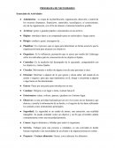 PROGRAMA DE NECESIDADES Enunciado de Actividades