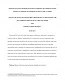 Análisis de los Factores del Riesgo Psicosocial en Trabajadores de la Salud para atender Pacientes con Problemas de Drogadicción en México, Chile y Colombia
