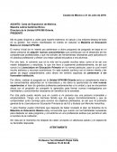 Carta de Exposición de Motivos