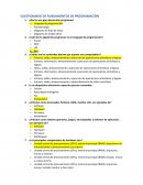 CUESTIONARIO DE FUNDAMENTOS DE PROGRAMACIÓN