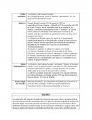 Ficha de Lectura Fernand Braudel - Historia y Sociedad