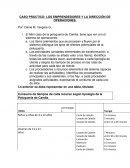 CASO PRÁCTICO: LOS EMPRENDEDORES Y LA DIRECCIÓN DE OPERACIONES