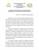 La calidad de la educación superior con principios éticos y medioambientales en el Paraguay y los desafíos del siglo XXI