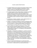 Inclusión y equidad, Modelo Educativo