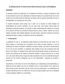 FILTROS DE PURIFICACIÓN DE AGUA