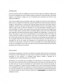 Navegar en internet de forma segura. Página 2