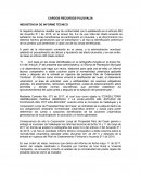 CARGOS RECURSOS PLUSVALÍA