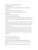 Introducción comercio internacional