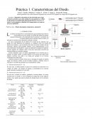 Práctica 1. Características del Diodo