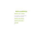 FORMULACIÓN Y EVALUACIÓN DE PROYECTOS DE INVERSIÓN