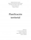 Introducción a la Planificación Sección: 61 Urbanismo