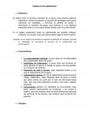 Trabajo colaborativo, fase induccion