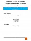 PROGRAMA DE ESPECIALIZACIÓN EN SUPPLY CHAIN MANAGEMENT