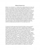 Comentario Infancia desprovista