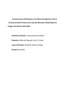 Consecuencias del Bullying en los Niños del Segundo Ciclo (9 -12 años)