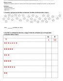 Prueba de Matemáticas 2° año Básico