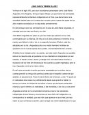 ¿Que culpa tienen ellos?