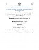 UNIDAD 4: EL MÉTODO ETNOGRÁFICO EN LA INVESTIGACIÓN EDUCATIVA