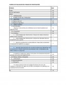 RUBRICA DE EVALUACION DEL TRABAJO DE INVESTIGACIÓN