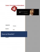 Importancia de la Filosofía
