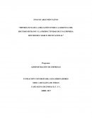 IMPORTANCIA DE LA RELACIÓN ENTRE LA GERENCIA DEL RECURSO HUMANO Y LA PRODUCTIVIDAD DE UNA EMPRESA DENTRO DEL MARCO MOTIVACIONAL