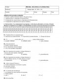 PRUEBA DE LENGUA Y LITERATURA