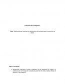 Saccharomyces cerevisiae en distintos tipos de azúcares para la producción de etanol
