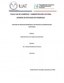 MAESTRÍA EN DIRECCIÓN EMPRESARIAL CON ENFASIS EN ADMINISTRACIÓN ESTRATEGICA Zara