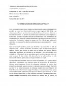 FACTORES CLAVES DE DIRECCION (CAPITULO 7)