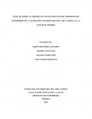 NIVEL DE ESTRÉS ACADÉMICO EN LOS ESTUDIANTES DEL PROGRAMA DE ENFERMERÍA