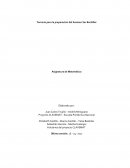 Temario para la preparación del Examen Ser Bachiller Asignatura de Matemática