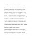 Cambio climático: ¿Desafío oportuno de las energías renovables?