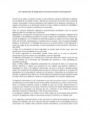 ¿Es importante el Diagnostico Sociocomunitario Participativo?